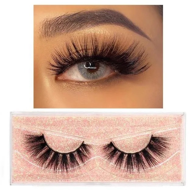 Roll over or click image to zoom in Fluffy Thick Cross Dramatic Eyelashes