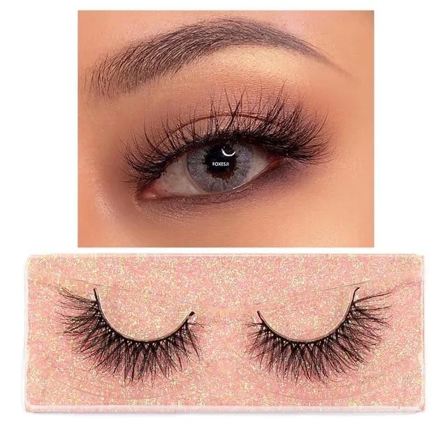 Roll over or click image to zoom in Fluffy Thick Cross Dramatic Eyelashes