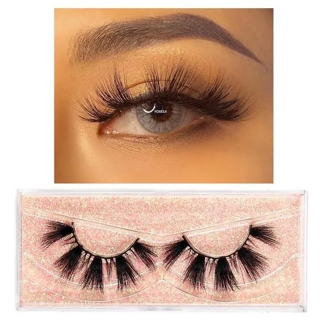 Roll over or click image to zoom in Fluffy Thick Cross Dramatic Eyelashes