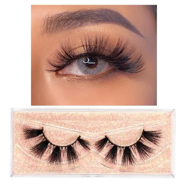 Roll over or click image to zoom in Fluffy Thick Cross Dramatic Eyelashes