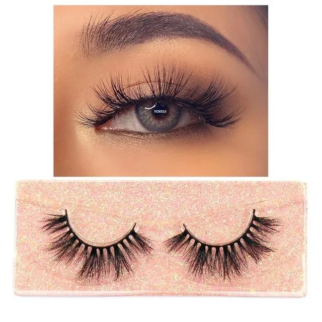 Roll over or click image to zoom in Fluffy Thick Cross Dramatic Eyelashes