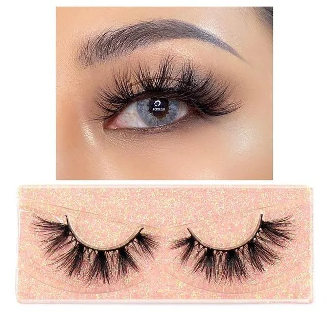 Roll over or click image to zoom in Fluffy Thick Cross Dramatic Eyelashes