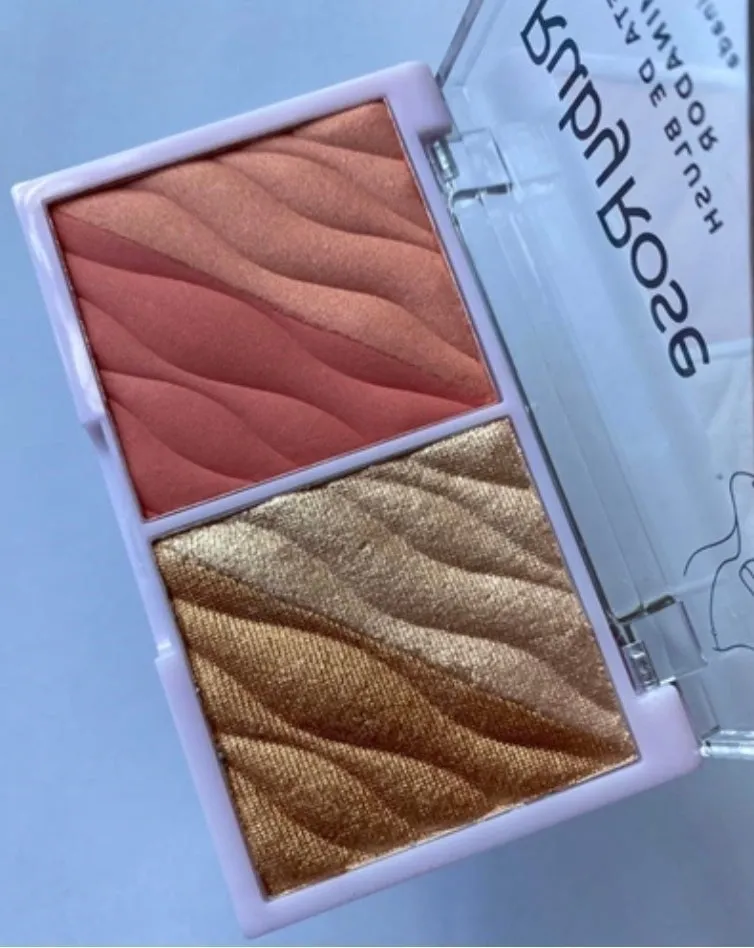Ruby rose blush&highlighter palette Hb-7533