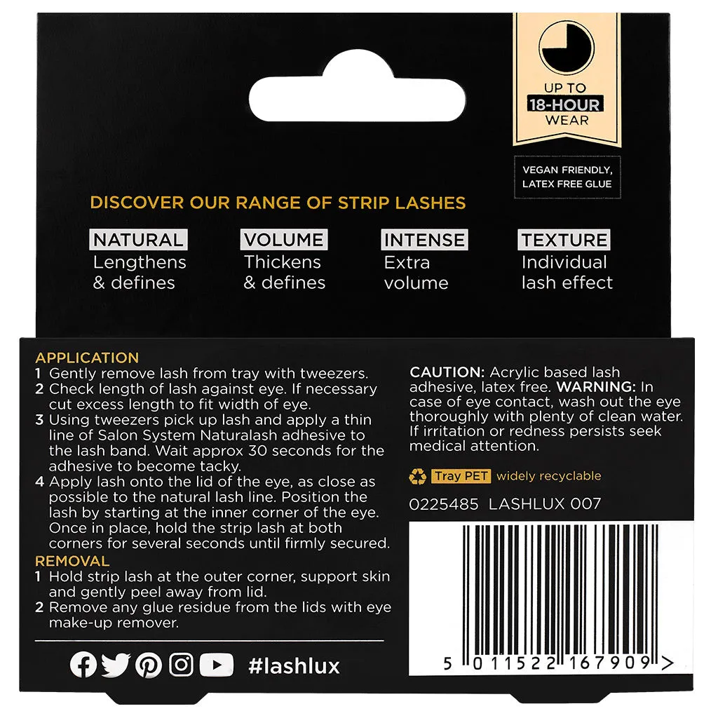 Salon System Naturalash LashLUX 007