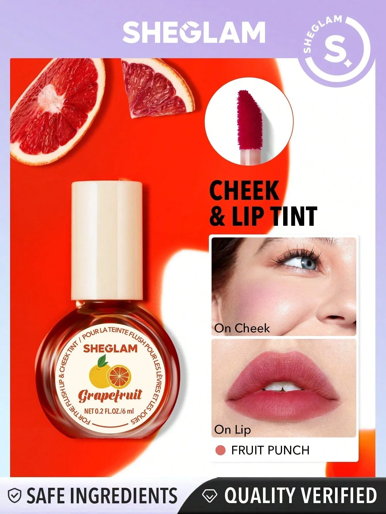 SHEGLAM For The Flush Lip & Cheek Tint OT