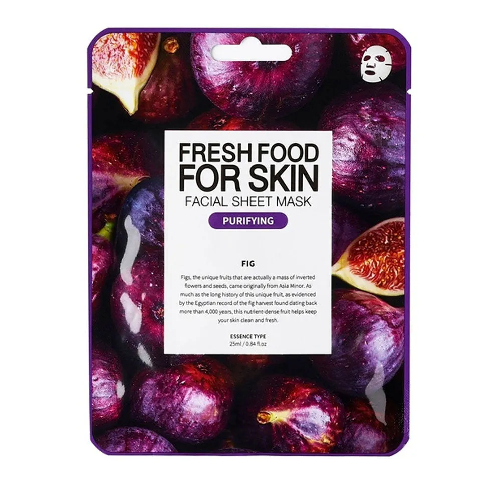 Superfood For Skin Facial Sheet Mask [FIG] - Purifying