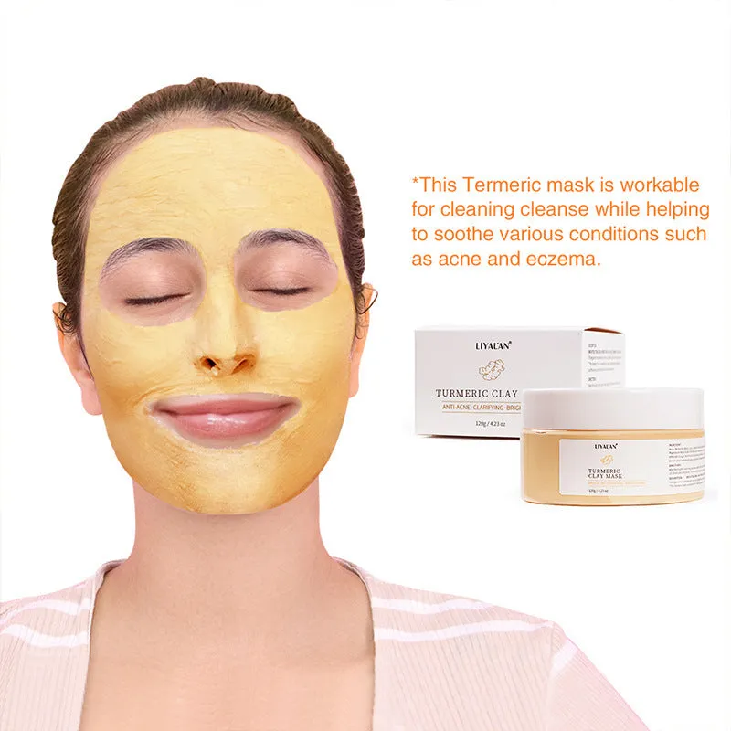 Turmeric Ginger Facial Mud Mask 120ml/g