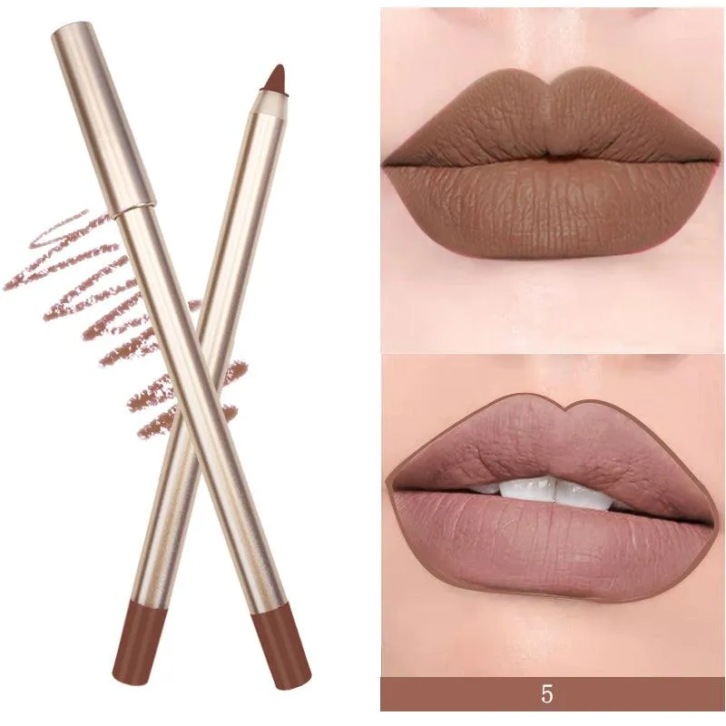 Vegan Matte Waterproof Lip Liner in Nude Pink