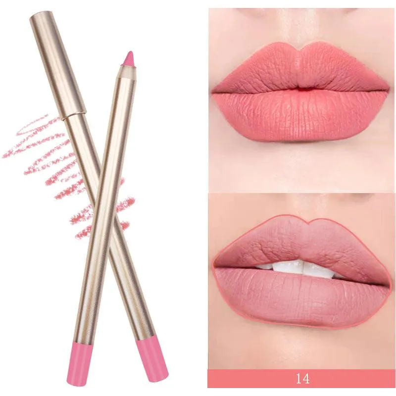Vegan Matte Waterproof Lip Liner in Nude Pink