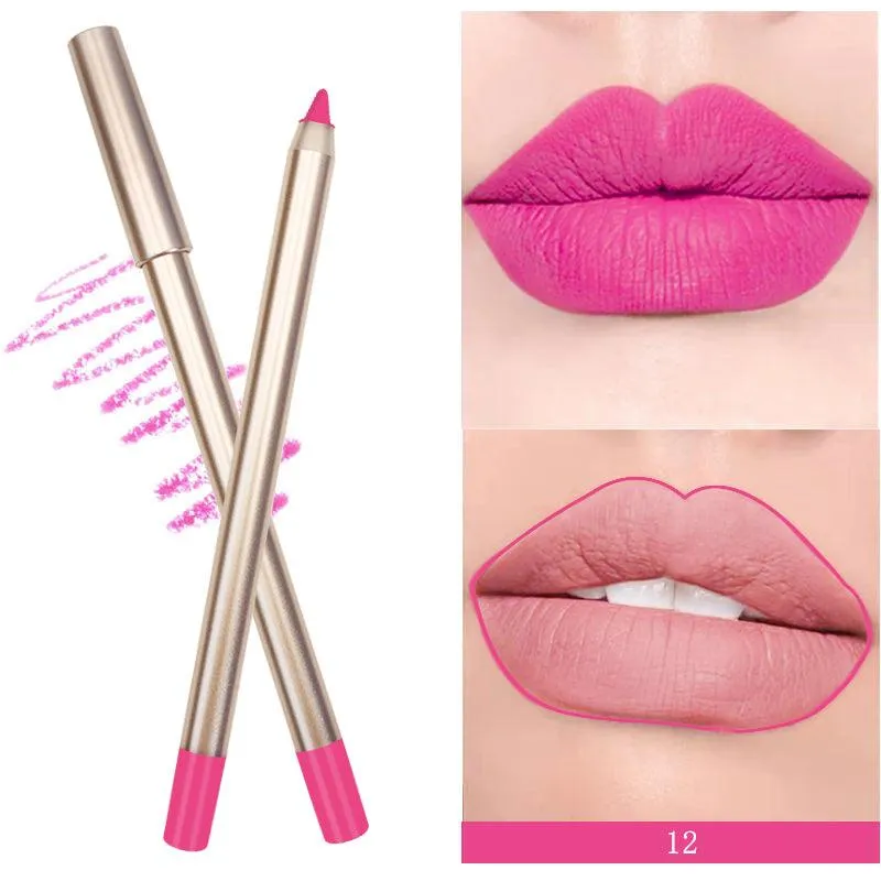 Vegan Matte Waterproof Lip Liner in Nude Pink