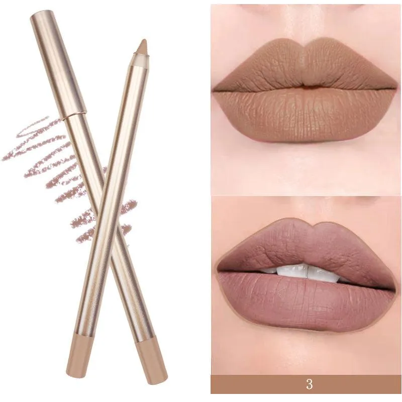 Vegan Matte Waterproof Lip Liner in Nude Pink