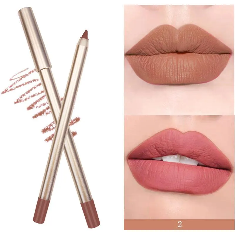Vegan Matte Waterproof Lip Liner in Nude Pink