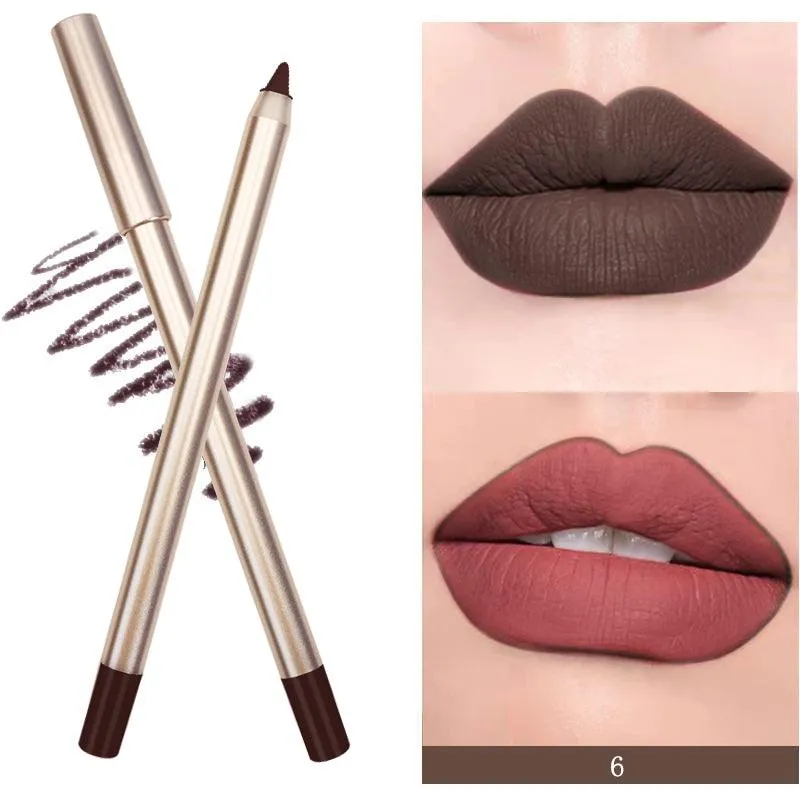 Vegan Matte Waterproof Lip Liner in Nude Pink
