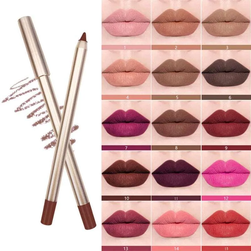 Vegan Matte Waterproof Lip Liner in Nude Pink