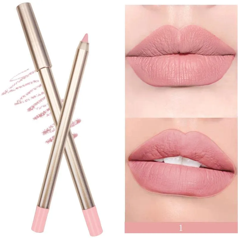 Vegan Matte Waterproof Lip Liner in Nude Pink