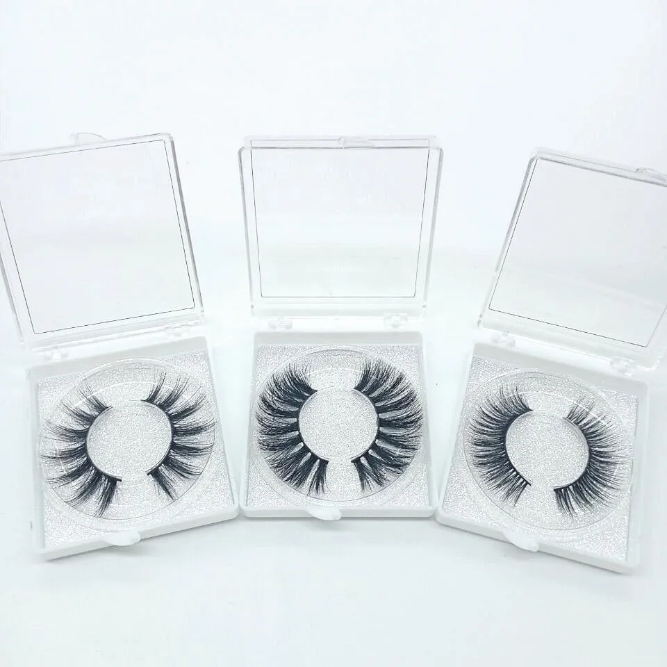 VenusFox Natural silk eyelashes fake lashes long makeup 25mm eyelash for beauty