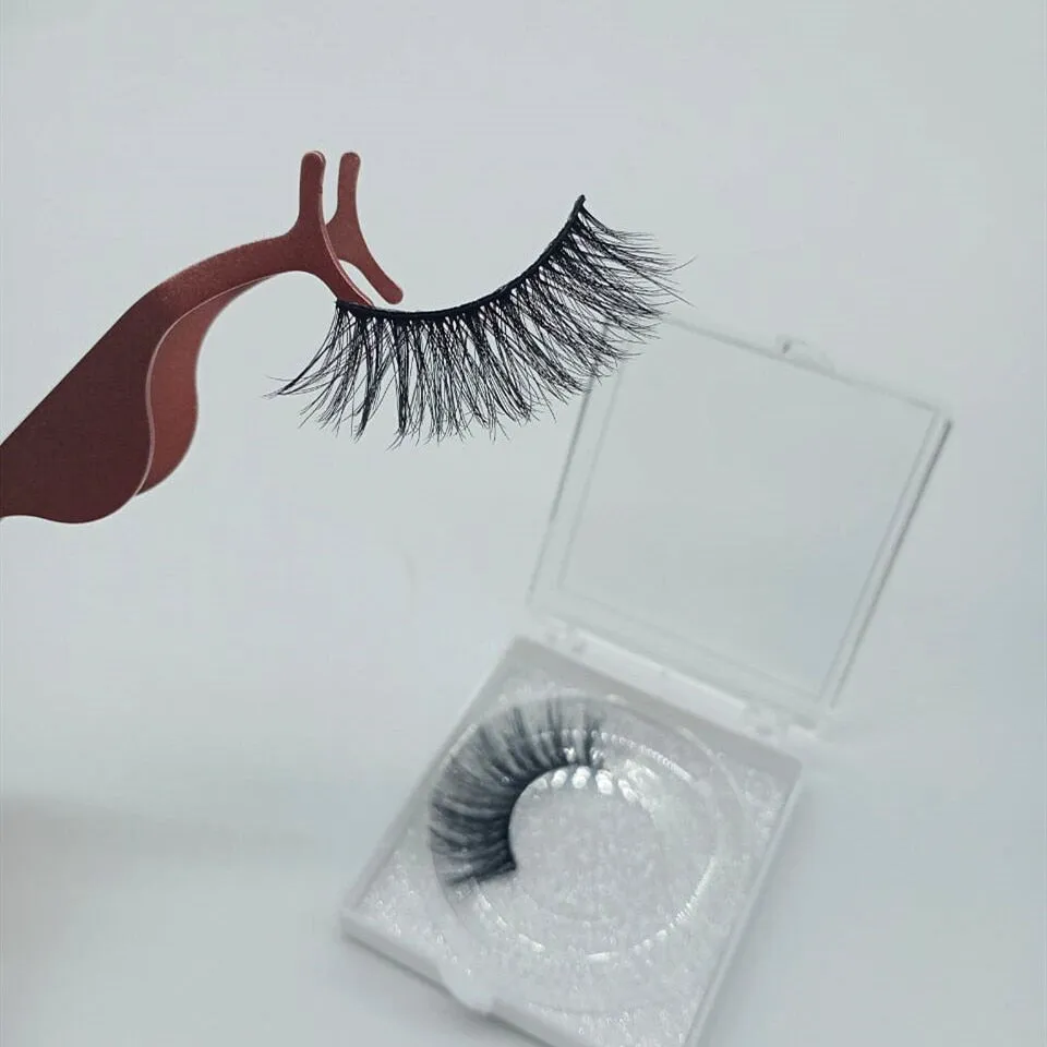 VenusFox Natural silk eyelashes fake lashes long makeup 25mm eyelash for beauty