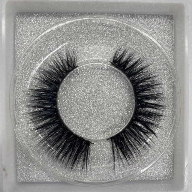 VenusFox Natural silk eyelashes fake lashes long makeup 25mm eyelash for beauty
