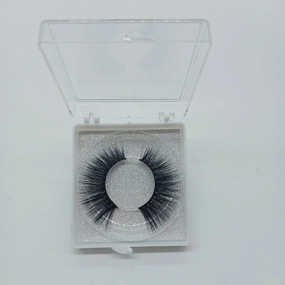 VenusFox Natural silk eyelashes fake lashes long makeup 25mm eyelash for beauty
