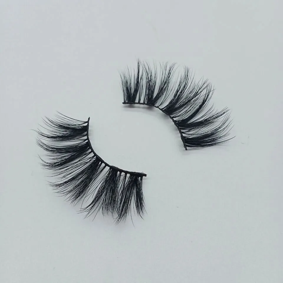 VenusFox Natural silk eyelashes fake lashes long makeup 25mm eyelash for beauty