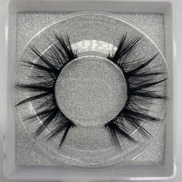 VenusFox Natural silk eyelashes fake lashes long makeup 25mm eyelash for beauty
