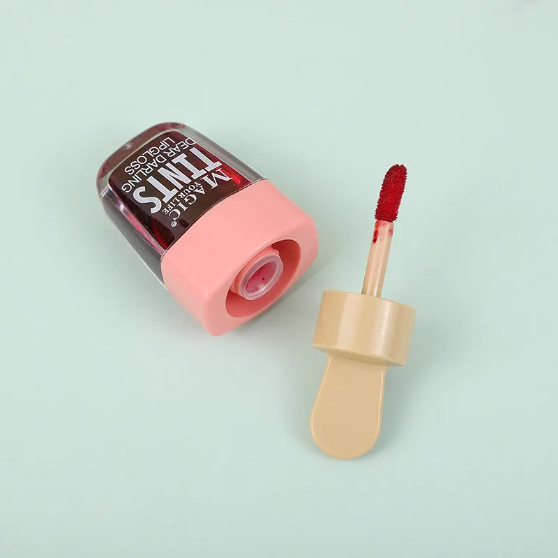Wholesale 24pcs Ice Cream Fruity Light and Moist Easy To Color Lip Glaze