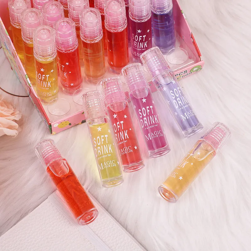 Wholesale 24pcs Moisturizing Hydrating Color Changing Lip Glaze
