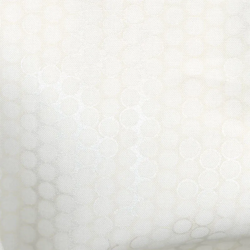 Winter Shimmer 2 - Dots Circles Snow Pearlized Yardage