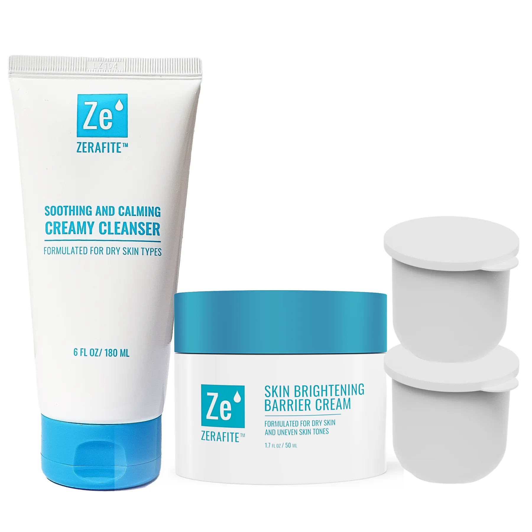 Zerafite Skin Brightening Barrier Cream - Skincare Combo Set ($132 Value)